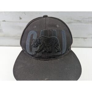 Big Bear Headwear Cali with Bear Black Ball Cap Hat Snapback Baseball